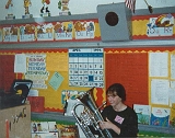 Erica Playing For Students